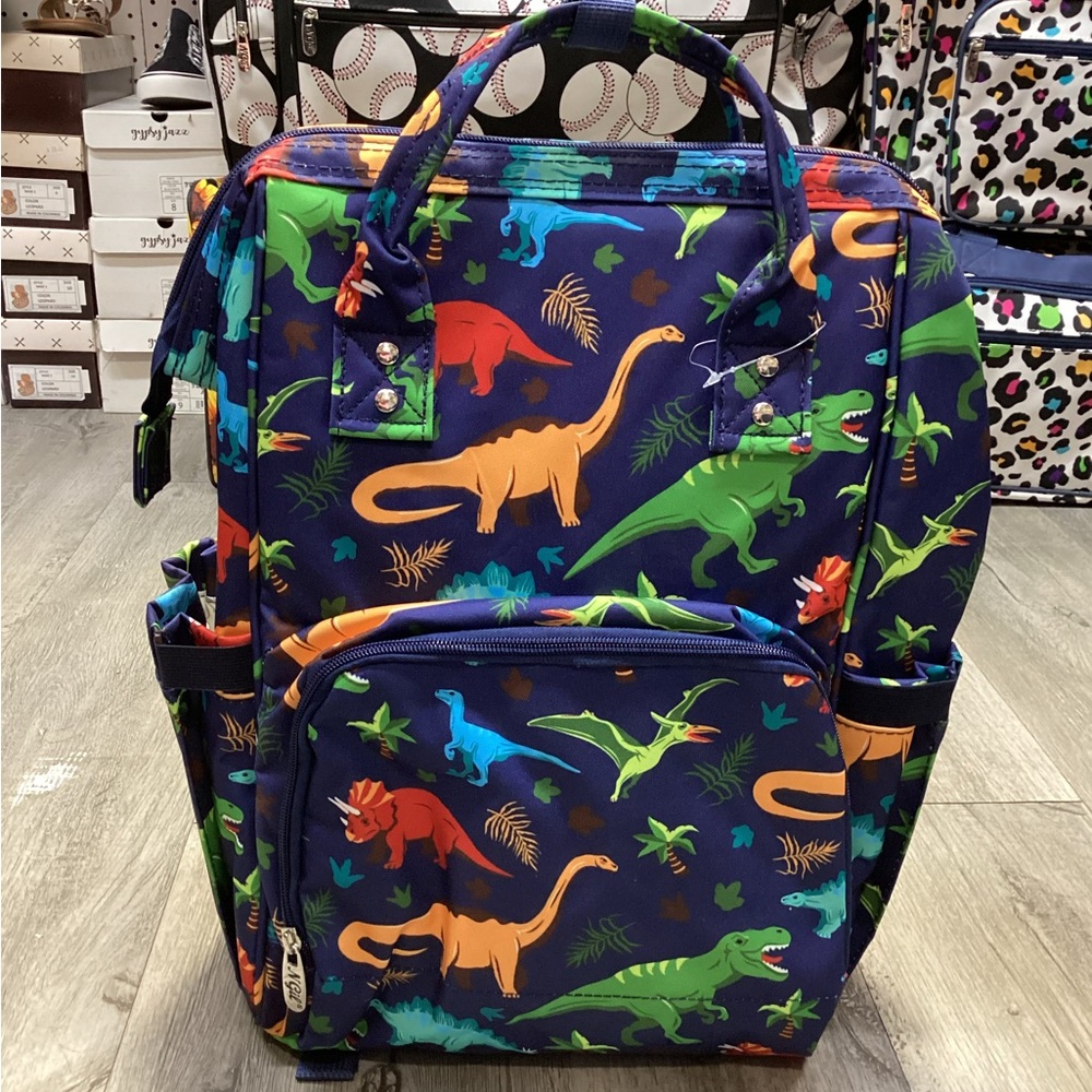 Dino Diaper Backpack